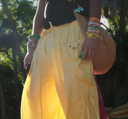 Sunshine Yellow Love Pants