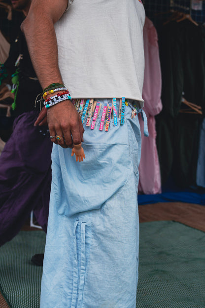 Baby Blue Love Pants